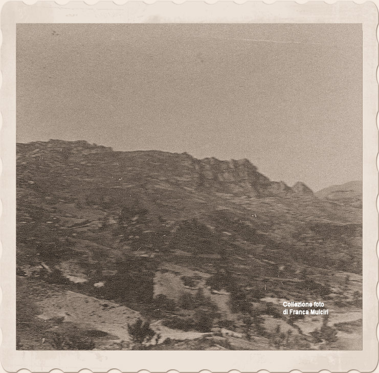 Le rocce del monte Bertona ~ Anno 1914